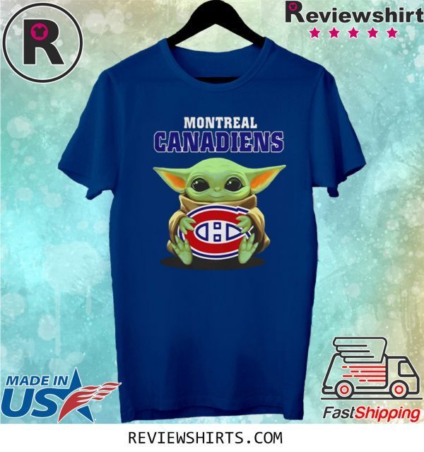 Baby yoda montreal canadiens shirt