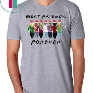Best Friends Forever Santa Christmas Shirt