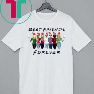 Best Friends Forever Santa Christmas Shirt