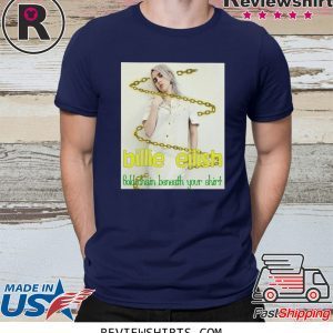 Billie Eilish Gold Chain Beneath Your T-Shirt