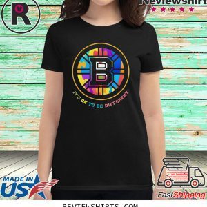 Boston Bruins It’s Ok To Be Different Tee Shirt