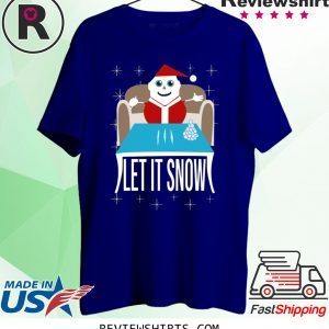 COKE SANTA LET IT SNOW SHIRT