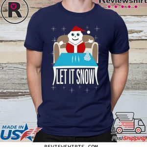 COKE SANTA LET IT SNOW SHIRT