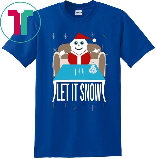 COKE SANTA LET IT SNOW SHIRT