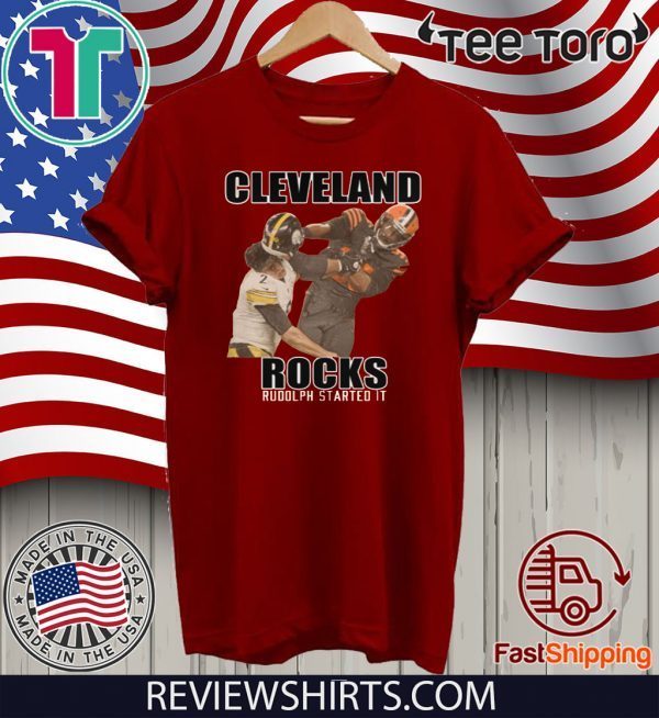 Cleveland Rocks Rudolph Started It Shirt T-Shirt