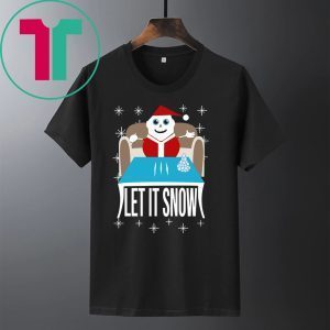 Cocaine Santa Let It Snow Walmart T-Shirt