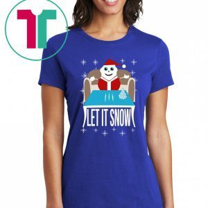 Cocaine Santa Let It Snow Walmart T-Shirt