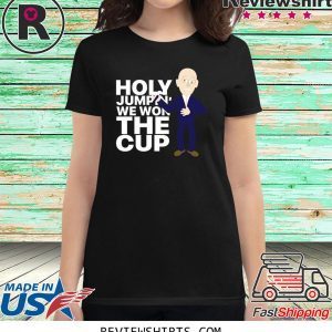 Darren Pang Holy Jumpin' We Won The Cup Blues T-Shirt