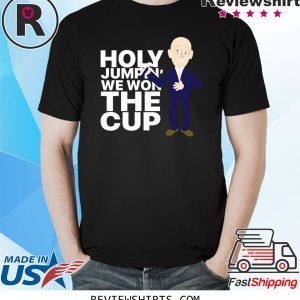 Darren Pang Holy Jumpin' We Won The Cup Blues T-Shirt