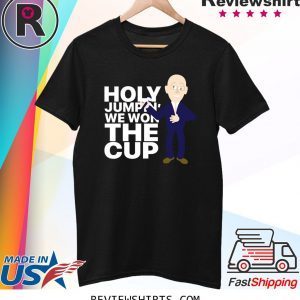 Darren Pang Holy Jumpin' We Won The Cup Blues T-Shirt