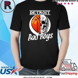 Detroit Bad Boys Skull T-Shirt