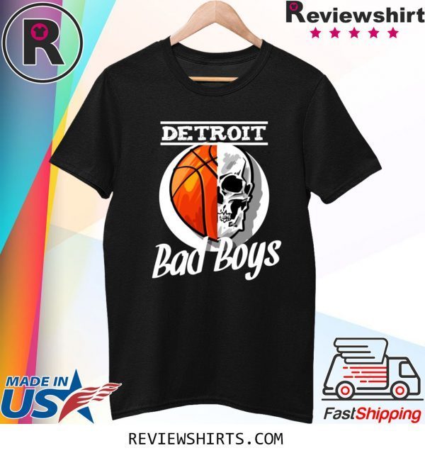 Detroit Bad Boys Skull T-Shirt