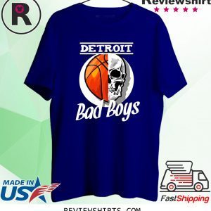 Detroit Bad Boys Skull T-Shirt