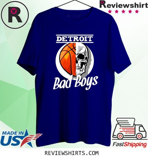 Detroit Bad Boys Skull T-Shirt