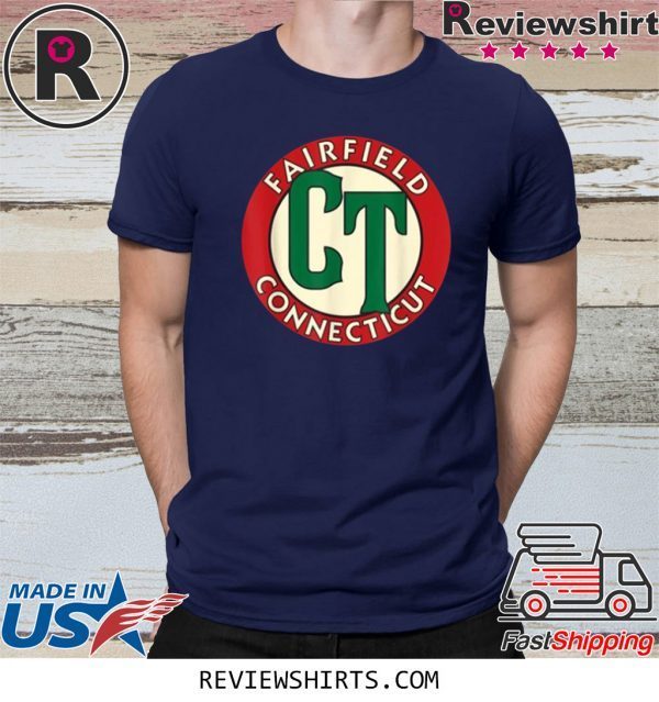 Fairfield Vintage Road Sign T-Shirt