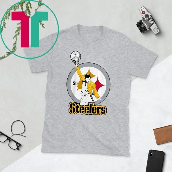 Freddie Mercury Pittsburgh Steelers T-Shirt