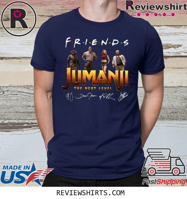 Friends Jumanji The Next Level Signatures T-Shirt