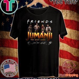 Friends Jumanji The Next Level Signatures Offcial T-Shirt