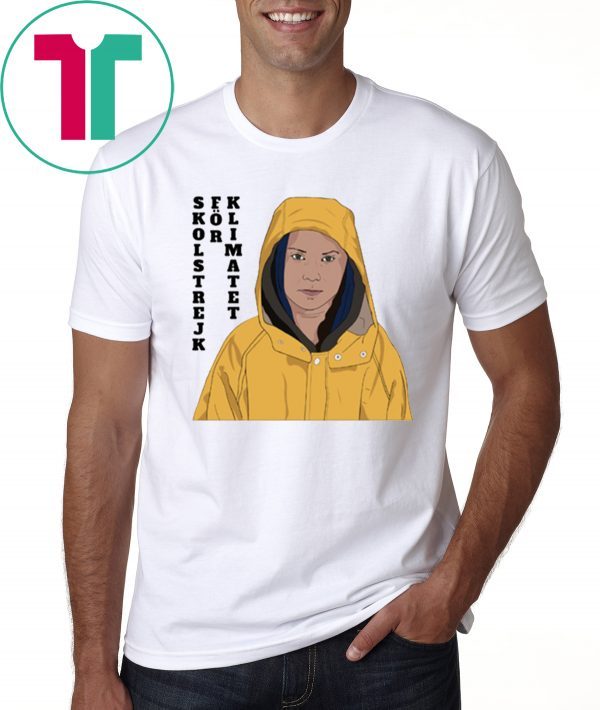 Skolstrejk for Klimatet Greta Thunberg T-Shirt