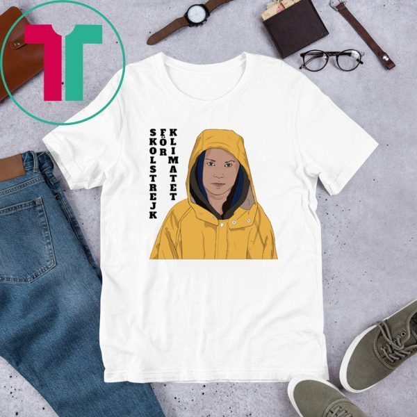 Skolstrejk for Klimatet Greta Thunberg T-Shirt