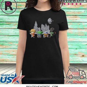 Harry Potter Baby Yoda And Darth Vader T-Shirt