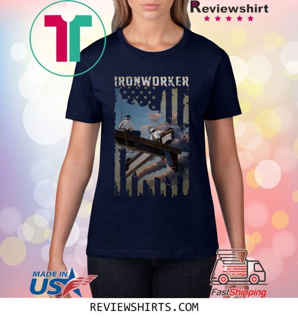 Ironworker American Flag Shirt