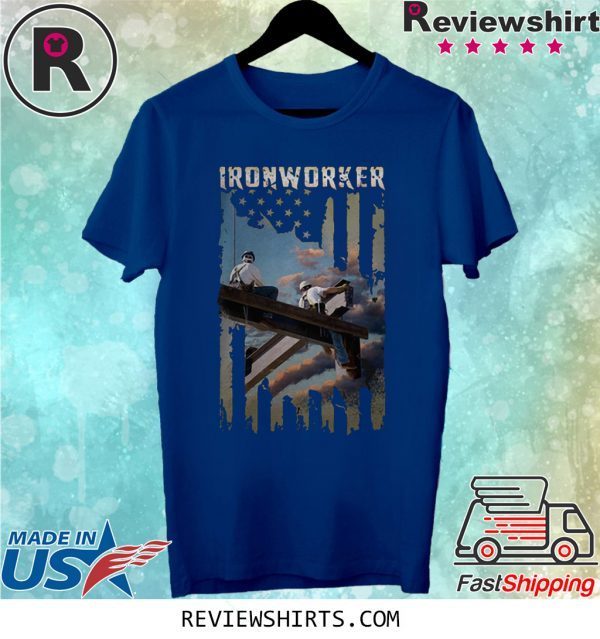 Ironworker American Flag Shirt