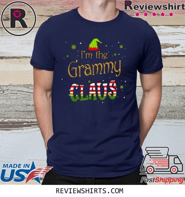 I’m The Grammy Claus Christmas Xmas T-Shirt