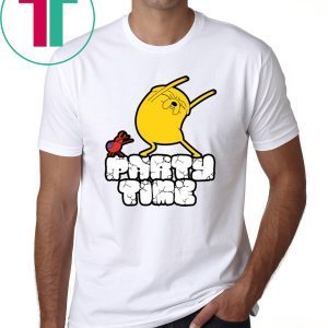 Jake the Dog Party Adventure Time T-Shirt