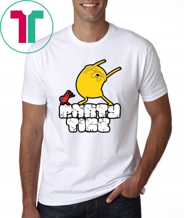 Jake the Dog Party Adventure Time T-Shirt