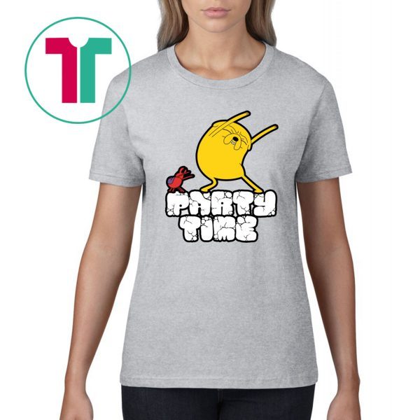 Jake the Dog Party Adventure Time T-Shirt