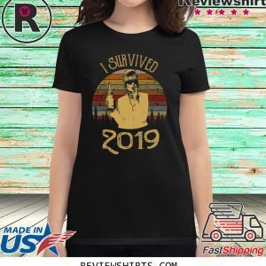 Jennifer Saunders I Survived 2019 Tee Shirt