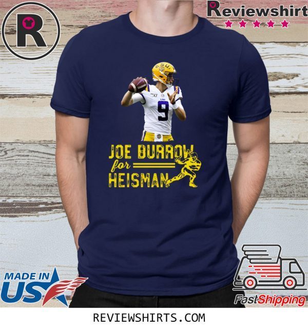 Joe Burrow Louisiana For Heisman College Football 2020 T-Shirt