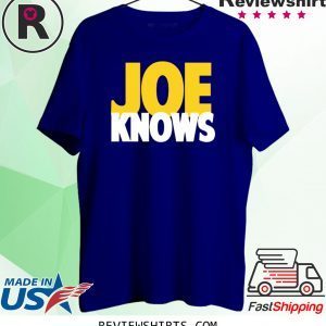 Joe Knows Joe Burrow Heisman Louisiana Football Fan Tee Shirt