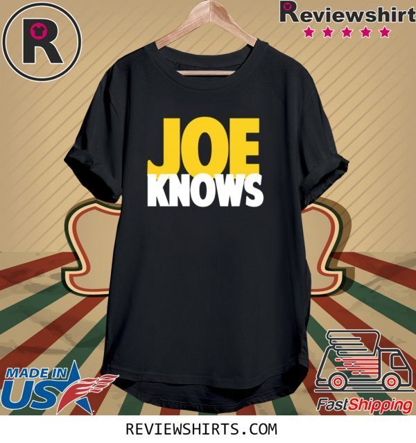 Joe Knows Joe Burrow Heisman Louisiana Football Fan Tee Shirt