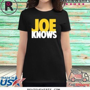 Joe Knows Joe Burrow Heisman Louisiana Football Fan Tee Shirt