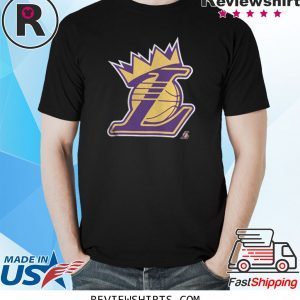 LEBRON JAMES LOS ANGELES LAKERS CROWN T-SHIRT