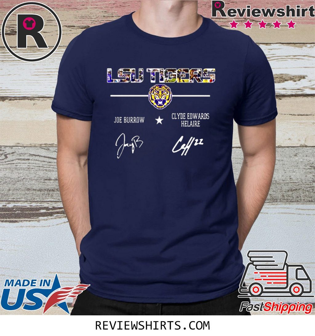 lsu burrow shirt