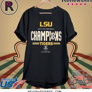 LSU Tigers Original Football Champions Locker Room Tee Shirt