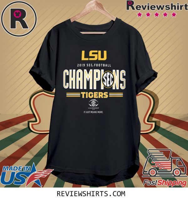 LSU Tigers Original Football Champions Locker Room Tee Shirt