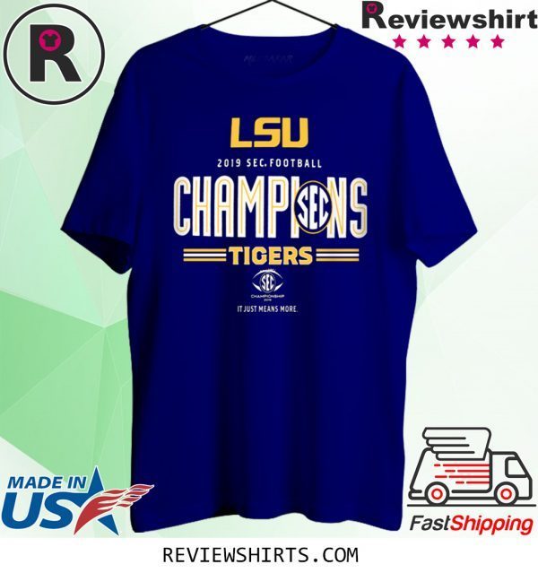 LSU Tigers Original Football Champions Locker Room Tee Shirt