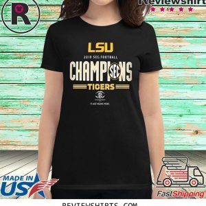 LSU Tigers Original Football Champions Locker Room Tee Shirt