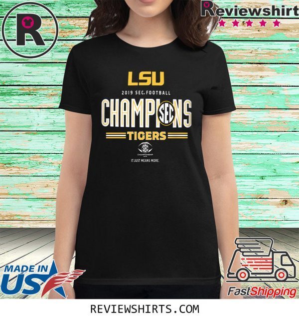 LSU Tigers Original Football Champions Locker Room Tee Shirt