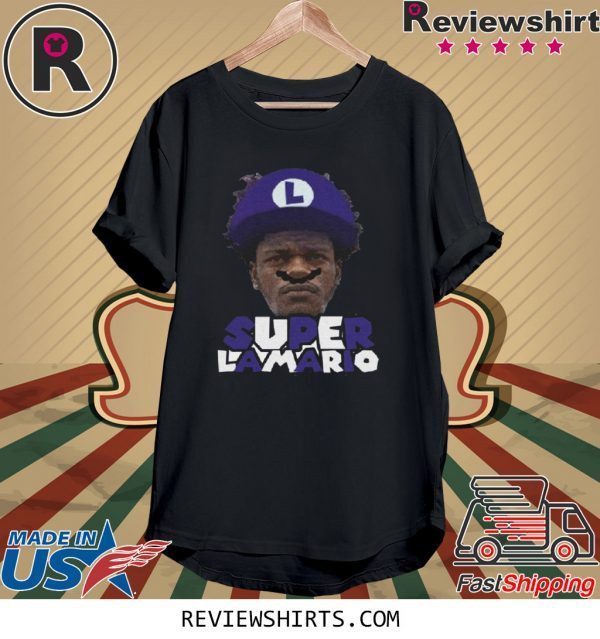 Lamar Jackson Super Lamario T-Shirt