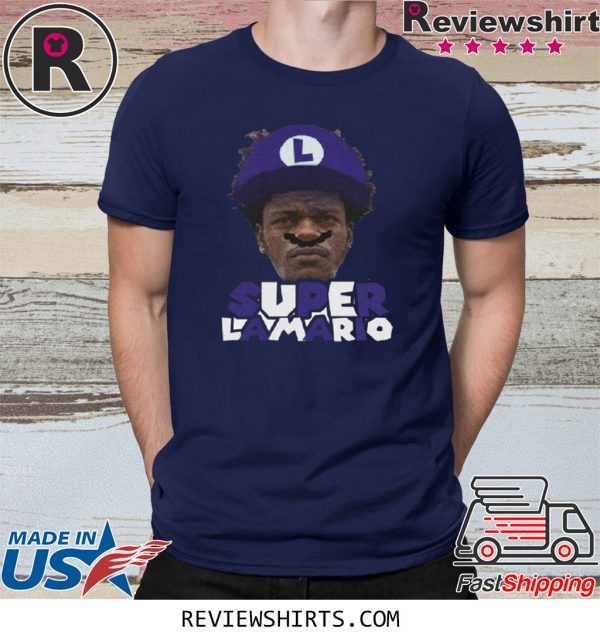 Lamar Jackson Super Lamario T-Shirt