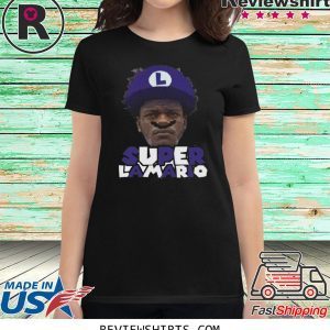 Lamar Jackson Super Lamario T-Shirt