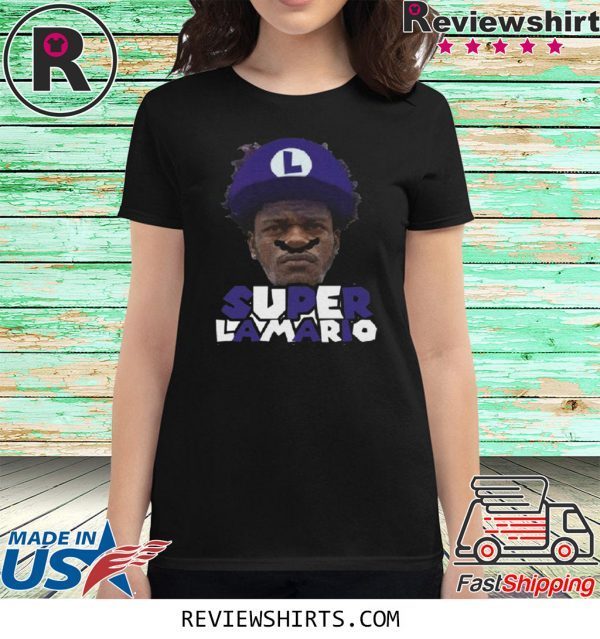 Lamar Jackson Super Lamario T-Shirt