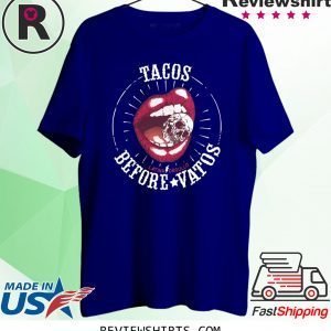 Latina Orgullo Tacos Before Vatos TShirt