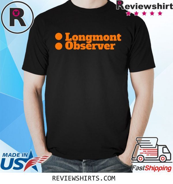 Longmont Observer Orange T-Shirt