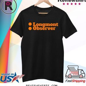 Longmont Observer Orange T-Shirt